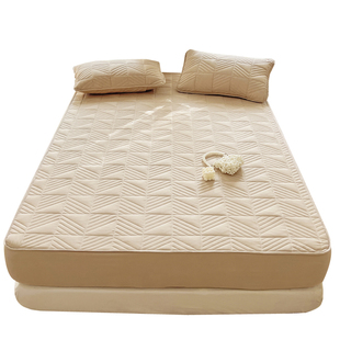 天竺棉四件套针织棉A类简约条纹纯全棉床上用品母婴床笠款三件套