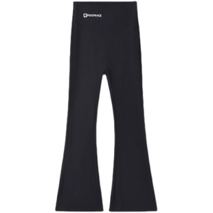 青蛙王子童装2025新款女童瑜伽裤中大儿童复古高腰微喇长裤鲨鱼裤