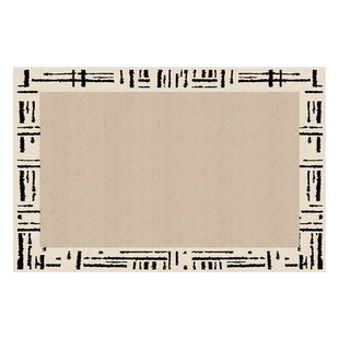 法式奶油风地毯客厅2025新款轻奢侘寂风沙发免洗可擦卧室防水地垫