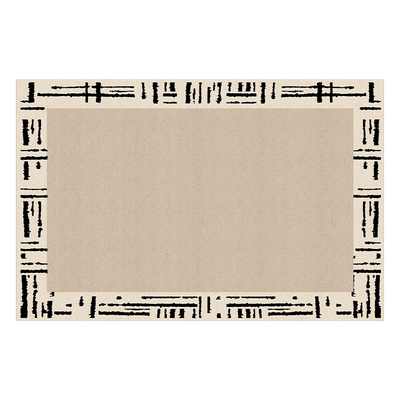 卧室客厅侘寂风免洗可擦地毯