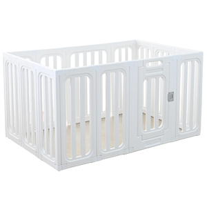 狗围栏防越狱室内狗栅栏宠物阳台狗狗围栏自由组合中小型犬狗笼子