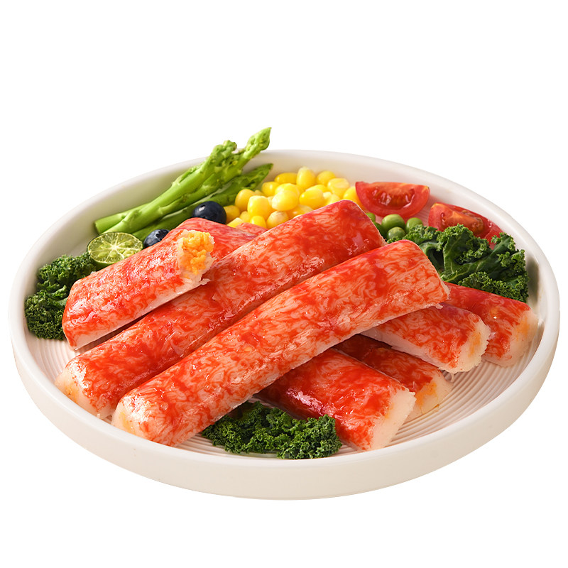新品上市低脂肪蟹味棒开袋即食