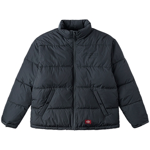 Dickies帝酷适25秋冬胸前印花宽松工装棉服立领保暖外套男女情侣