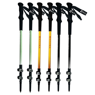 KILIMA乞力马登山杖7075高强度轻量化金属卡扣伸缩户外徒步外锁款