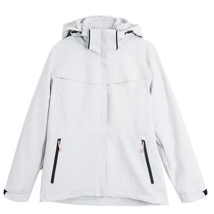 八度丘冲锋衣女外套三合一保暖男加绒加厚户外防风水进西藏登山服