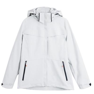 八度丘冲锋衣女外套三合一保暖男加绒加厚户外防风水进西藏登山服