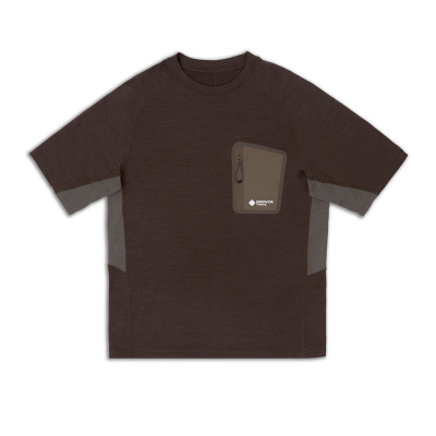 [新品]Ites-“生命力”100% 美丽奴羊毛短袖功能T-户外越野跑步