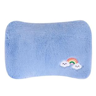 彩虹电热水袋卡通暖手宝柔性暖手袋注水捂手汤婆子充电插手可拆洗