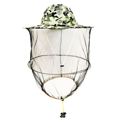 新款蜂帽防蜂绳设计大风刮不掉