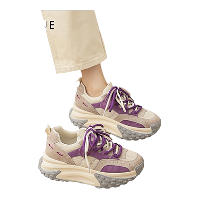 达芙妮厚底老爹鞋轻便软底休闲鞋