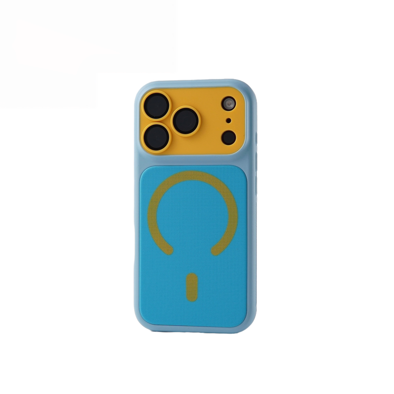 适用苹果手机壳新款iPhone18Promax撞色布纹17ProMax肤感磁吸16pro简约高级感15Pro情侣款14pm全包防摔保护壳