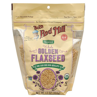 美国熟亚麻籽粉即食代餐生酮膳食粉BOBS RED MILL FLAXSEED MEAL
