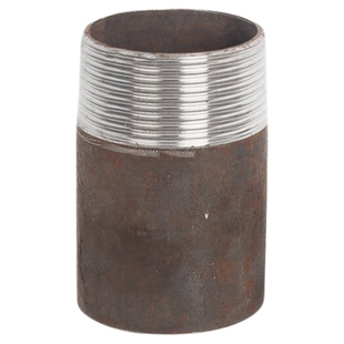 碳钢外丝焊接外丝熟铁单头外丝内接头单头丝无缝单丝头DN15-DN100