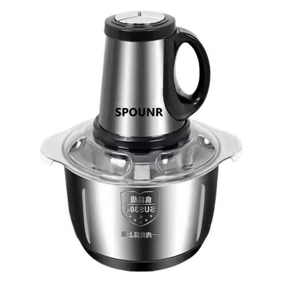 正品苏泊SPOUNR5升6叶刀大容量绞肉机家用不锈钢多功能搅馅电动