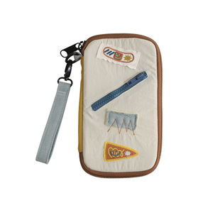 若素良品2025新款旅行护照夹多卡位证件机票大钞零钱收纳包大容量