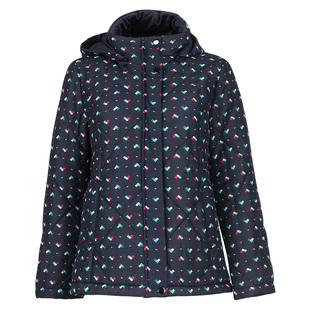 中老年妈妈女装冬装新款加厚保暖棉衣外套时尚连帽休闲棉袄上衣女