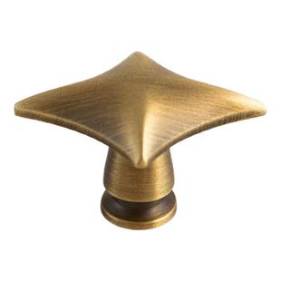 中古风极简橱柜门把手高端纯黄铜金色抽屉简约卧室衣柜门小拉手