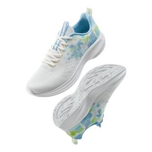 特步运动鞋子男款轻便跑步鞋夏季薄款网面透气休闲鞋软底跑鞋男鞋