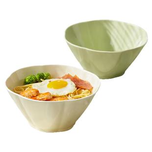 奶油风陶瓷面碗家用2025新款高颜值大碗拉面碗汤面碗大号吃面条碗