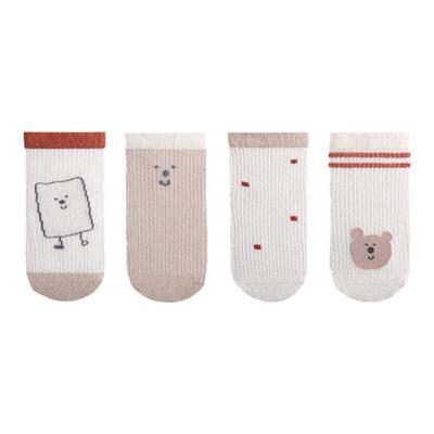 【四双装】中筒袜春夏季卡通可爱