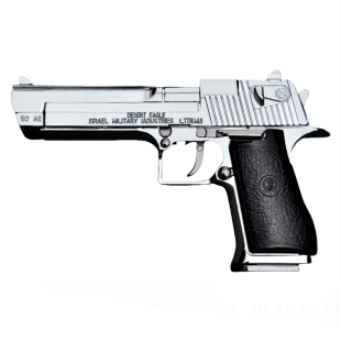 1:2.05 沙漠之鹰手枪模型玩具枪仿真合金手抢金属可拆解 不可发射