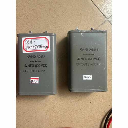 议价美国山姆 4uf/600v 油浸电容，不漏油不漏电，正常使用