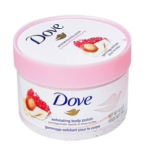 dove多芬身体磨砂膏冰淇淋石榴籽加乳木果去鸡皮去角质全身女298g