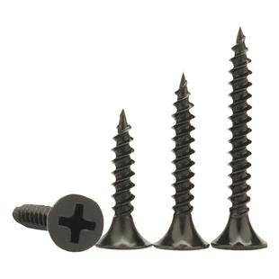 高强度干壁钉自攻螺丝沉头十字平头木螺丝石膏板墙板自攻钉M3.5灰