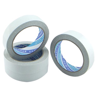 加厚布基双面胶带高粘度两面胶无痕防水地毯地面墙面固定胶带