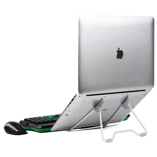 铝合金升降折叠笔记本电脑支架便携增高托电脑架床上散热底座桌面