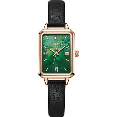 聚利时官方正品珍珠贝方形小绿表