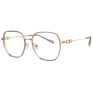 BOLON暴龙眼镜框 时尚全框渐变冷茶色光学镜架近视男女BA6011