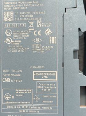 【请询价】SIMATIC NET WLAN模块，型号6GK5 7