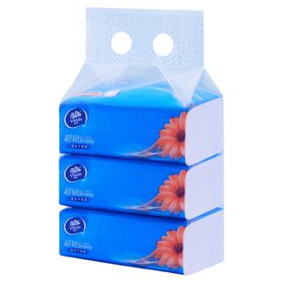 维达超韧抽纸S码3包一提装抽纸小包实惠装卫生纸面巾纸餐巾纸