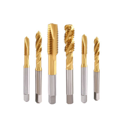 兆麟镀钛螺旋丝锥直槽先端丝锥