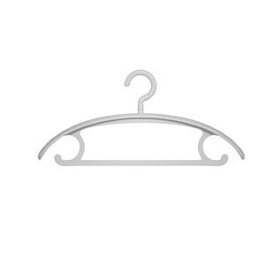 洁丽雅防滑晾衣架无痕家用挂大衣服防肩角撑子加厚加粗宽肩不鼓包