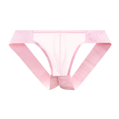 ADANNU男丁字裤无腰带透明超薄