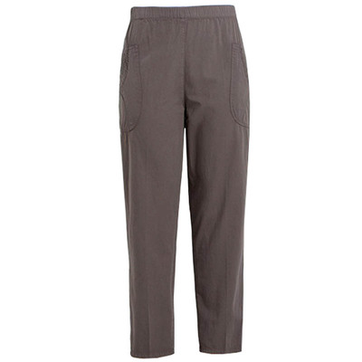 中老年女夏季薄款纯棉休闲九分裤