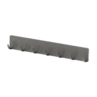 柜门排钩挂架免打孔置物挂钩多用途家用门后衣帽钩橱柜门背收纳架