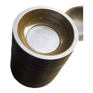 纯铜手工加厚黄铜盆水盆家用盆结婚喜盆脸盆洗脚盆榆木桌火盆大号