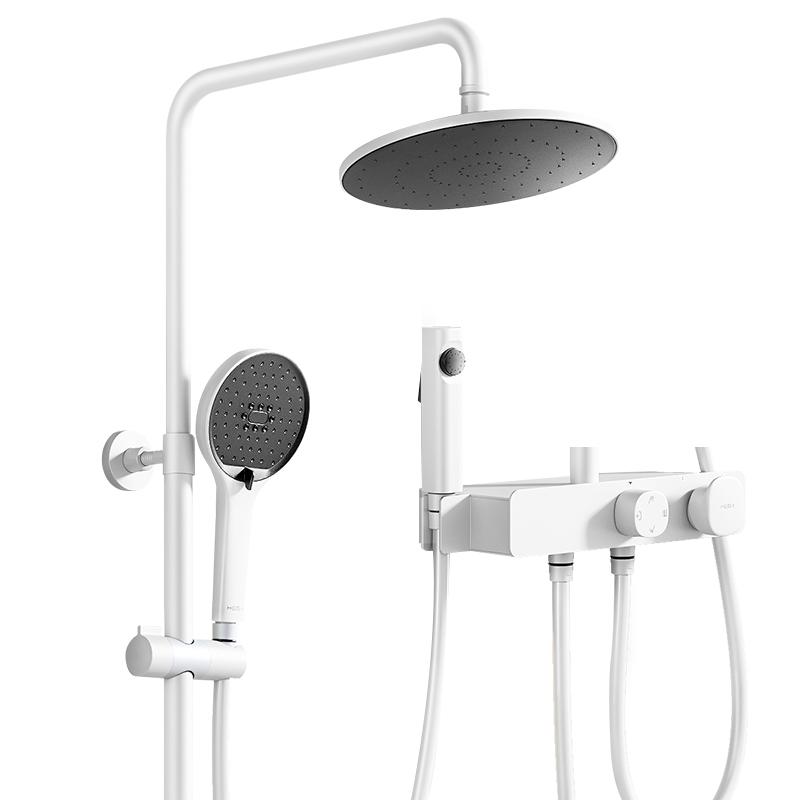 恒洁淋浴花洒套装浴室沐浴器淋雨明装喷枪易洁除垢卫生间家用936