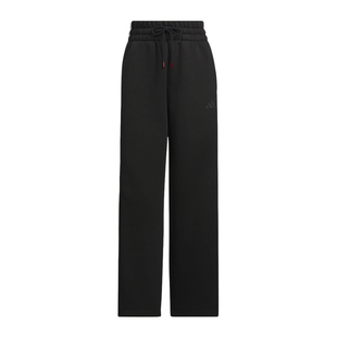 【自营】阿迪达斯那尔那茜同款蛇年新年款高腰阔腿直筒裤JZ1642