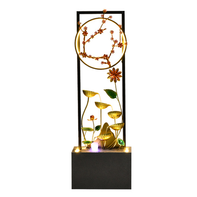 轻奢流水生财摆件循环水景装饰