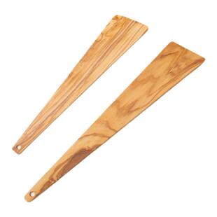 户外露营三角木质锅铲橄榄木不粘锅木铲宝宝辅食小号炒菜家用轻便