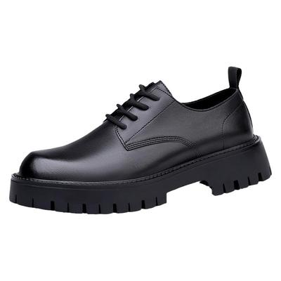 皮鞋男商务正装真皮休闲厚底男鞋
