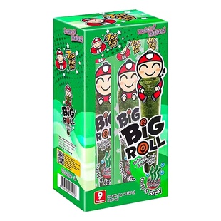 泰国进口taokaenoi老板仔海苔卷经典香脆小老板即食紫菜休闲零食