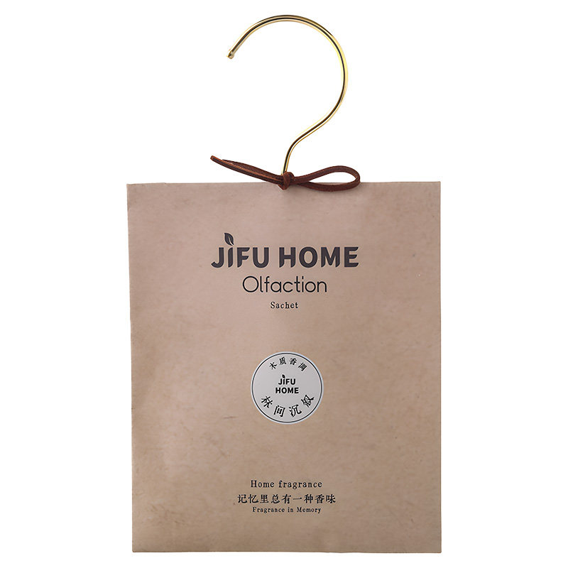 jifu林栖牛皮纸衣橱柜香薰香包
