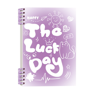 B5活页本可拆卸活页纸夹笔记本本子加厚a5初高中生专用线圈本外壳大学生横线本网格本方格记事本不硌手平摊