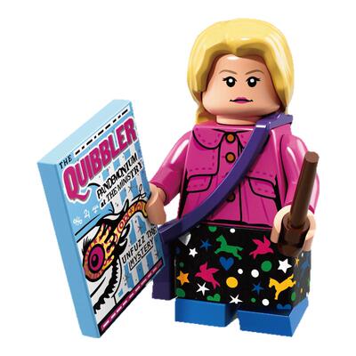 71022人仔抽抽乐哈利波特WM567卢娜洛夫古德儿童益智积木拼装玩具