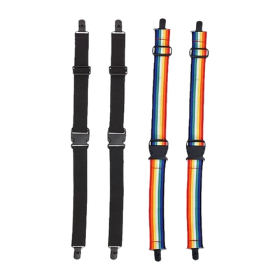 电动车挡风被紧固带夹子固定绑带